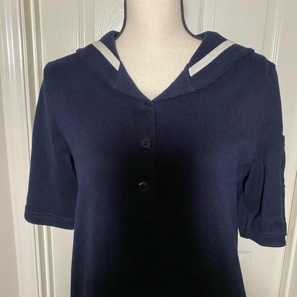 Lauren Ralph Lauren Sailor Sweater Dress Size M
